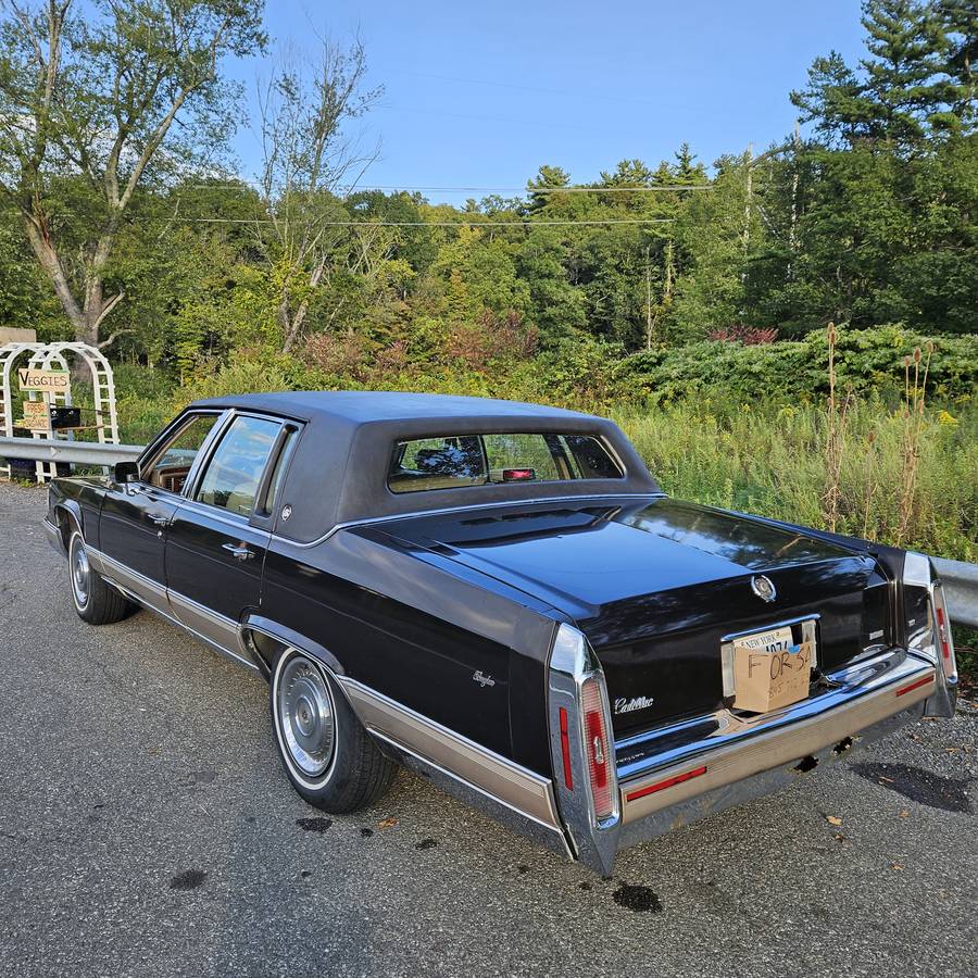 Cadillac-brougham-1991-brown-1