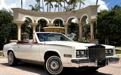 Cadillac eldorado convertible 1984