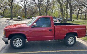 Chevrolet-1500-1991-Red-Red