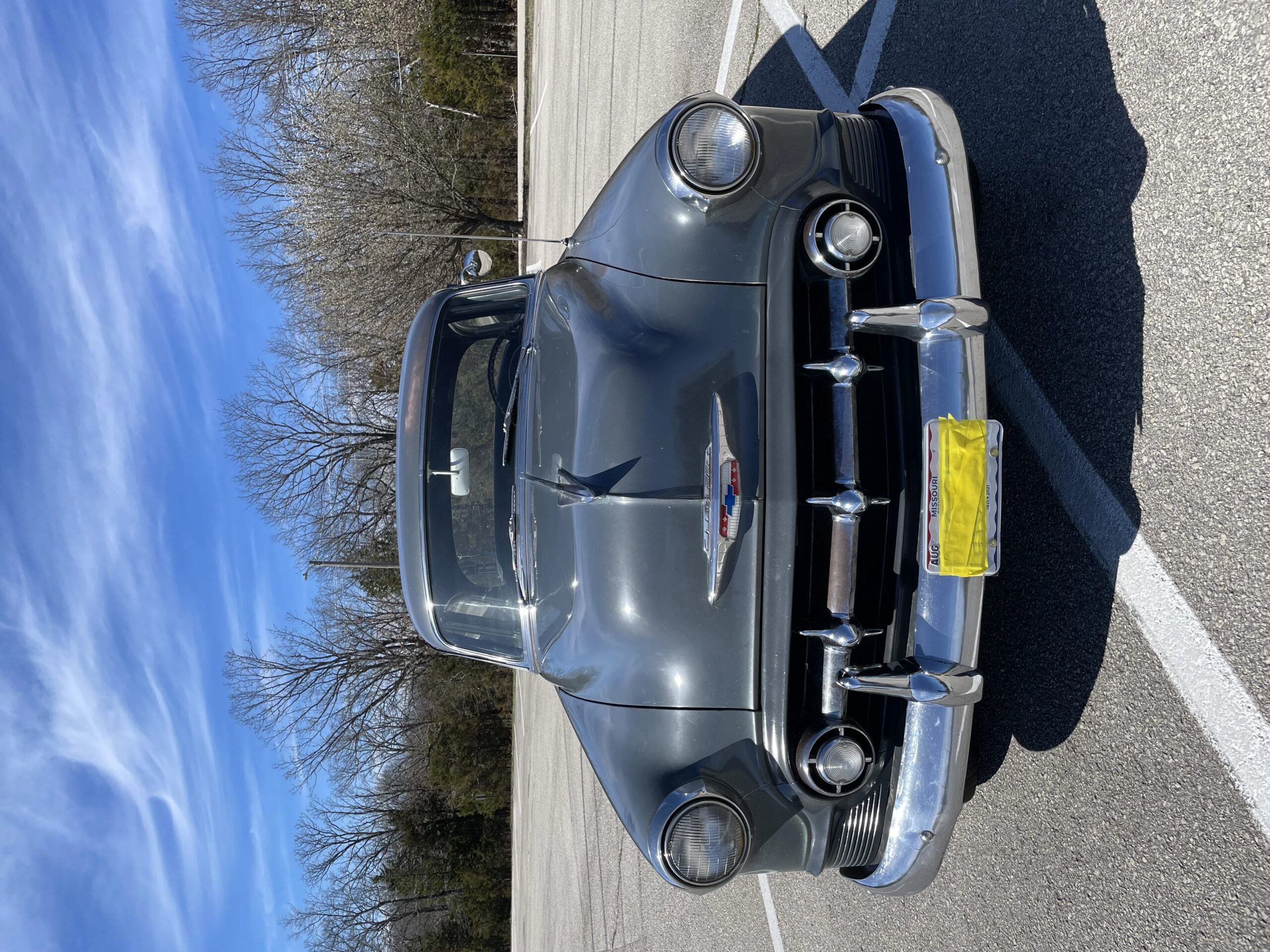 Chevrolet-210-1953-Gray-Black