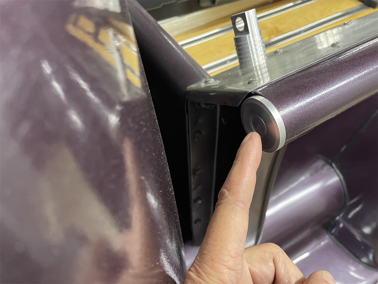 Chevrolet-3100-1948-Purple-Grey-Seats-14