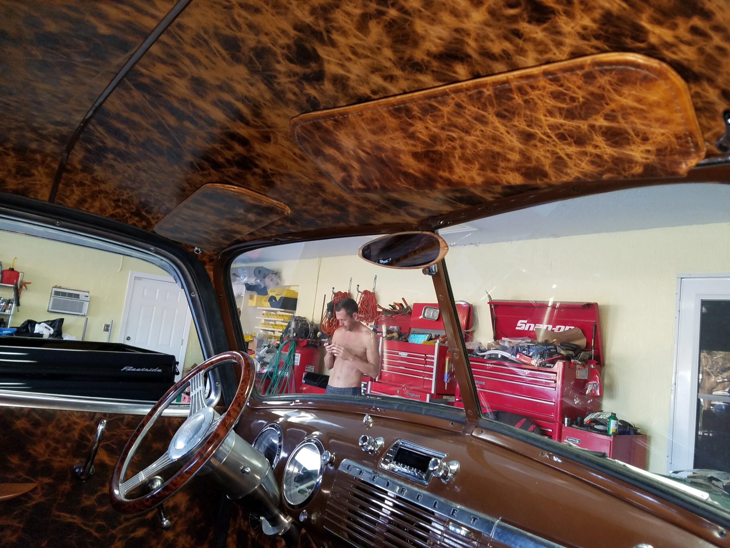 Chevrolet-3100-1950-Green-Brown-16