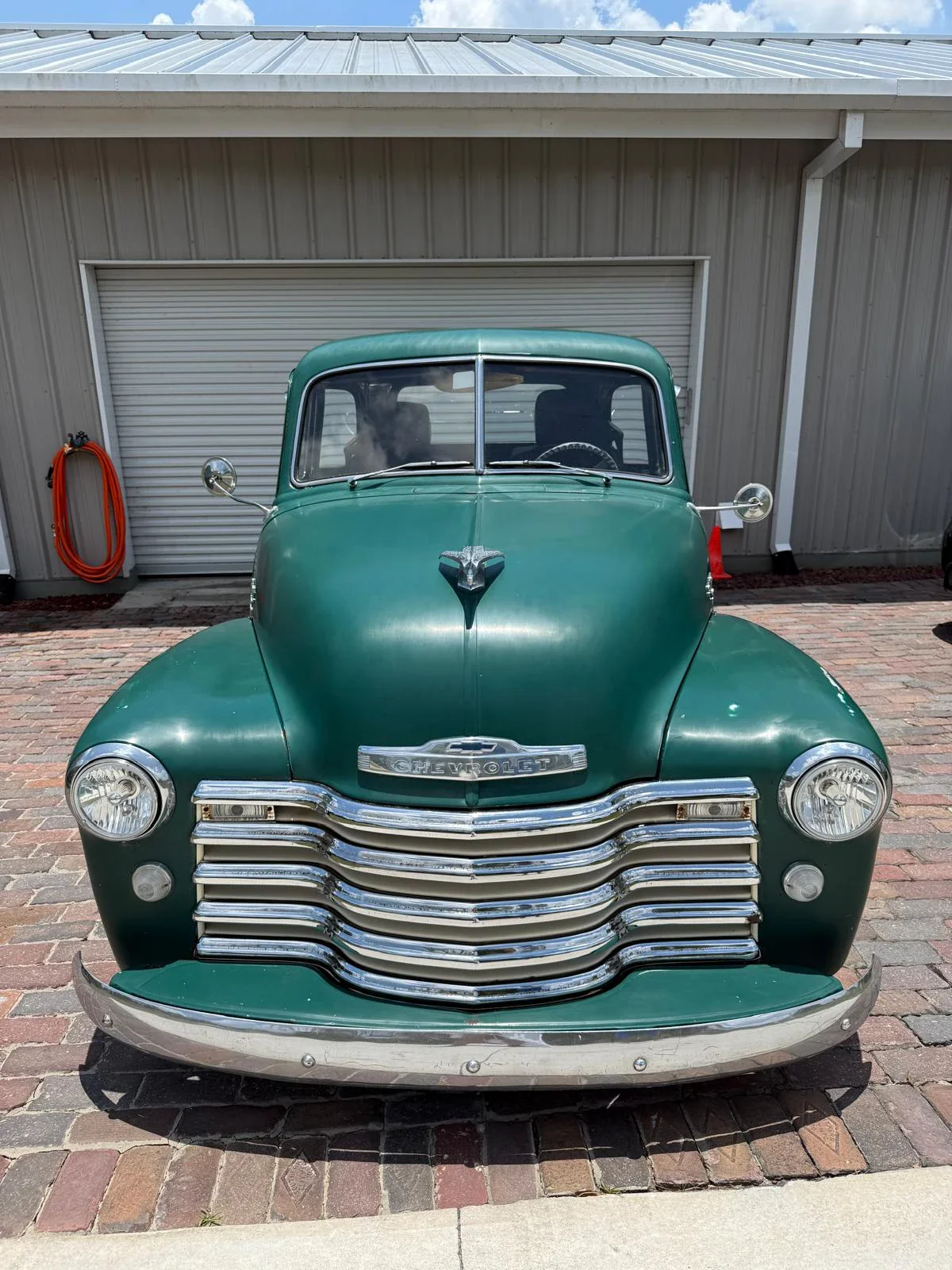 Chevrolet-3100-1950-Green-Brown-4