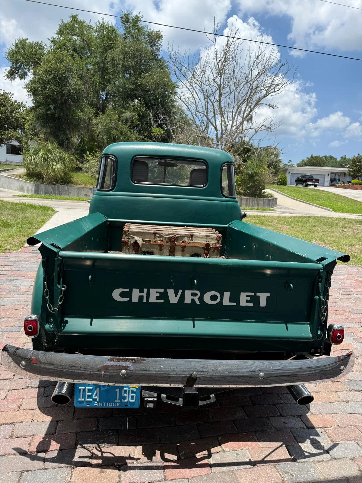Chevrolet-3100-1950-Green-Brown-6