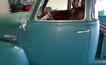 Chevrolet-3100-1950-Green-Brown-9