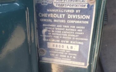 Chevrolet-3100-1954-Green-Black-11