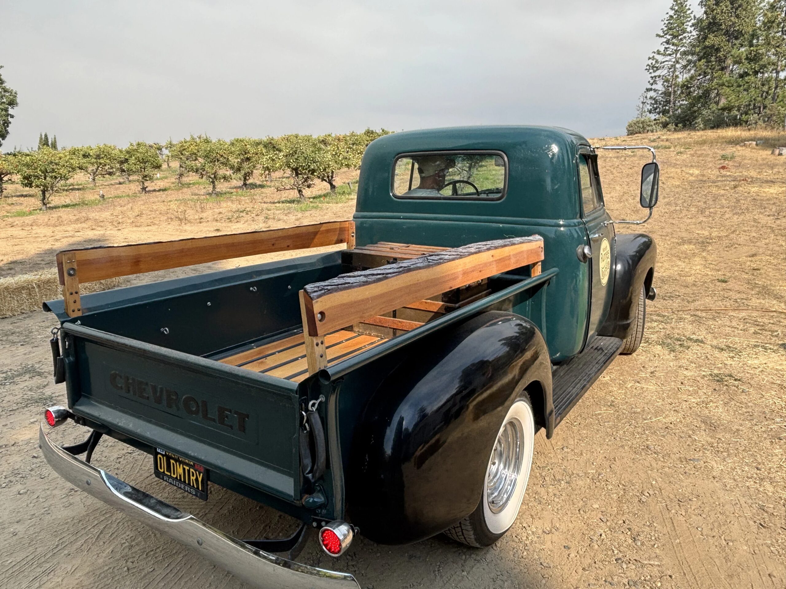 Chevrolet-3100-1954-Green-Black-6