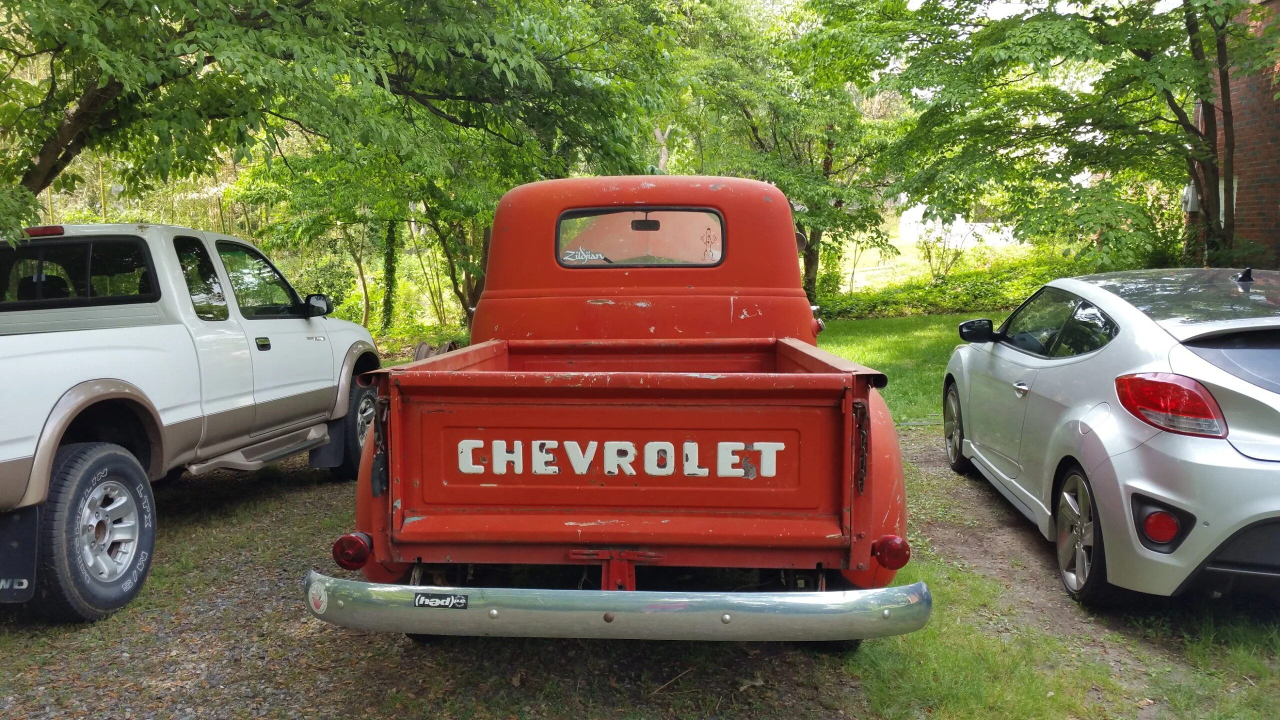 Chevrolet-3100-1954-Red
