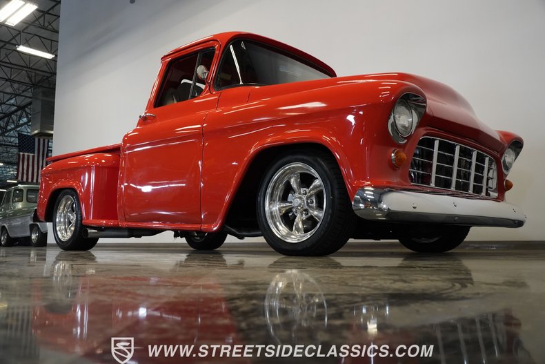 Chevrolet-3100-1955-Red-Tan-18