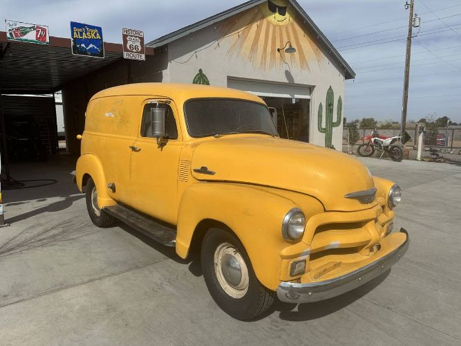 Chevrolet-3100-1955-Yellow-8