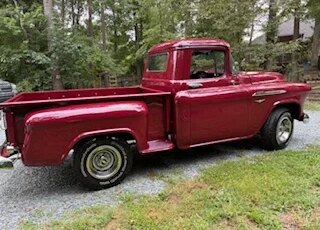 Chevrolet-3100-1956-Burgundy-Burgundy-1