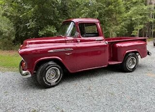 Chevrolet-3100-1956-Burgundy-Burgundy-12
