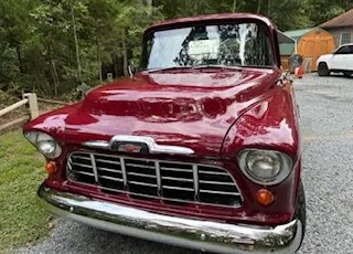 Chevrolet-3100-1956-Burgundy-Burgundy-13