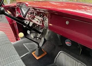 Chevrolet-3100-1956-Burgundy-Burgundy-4