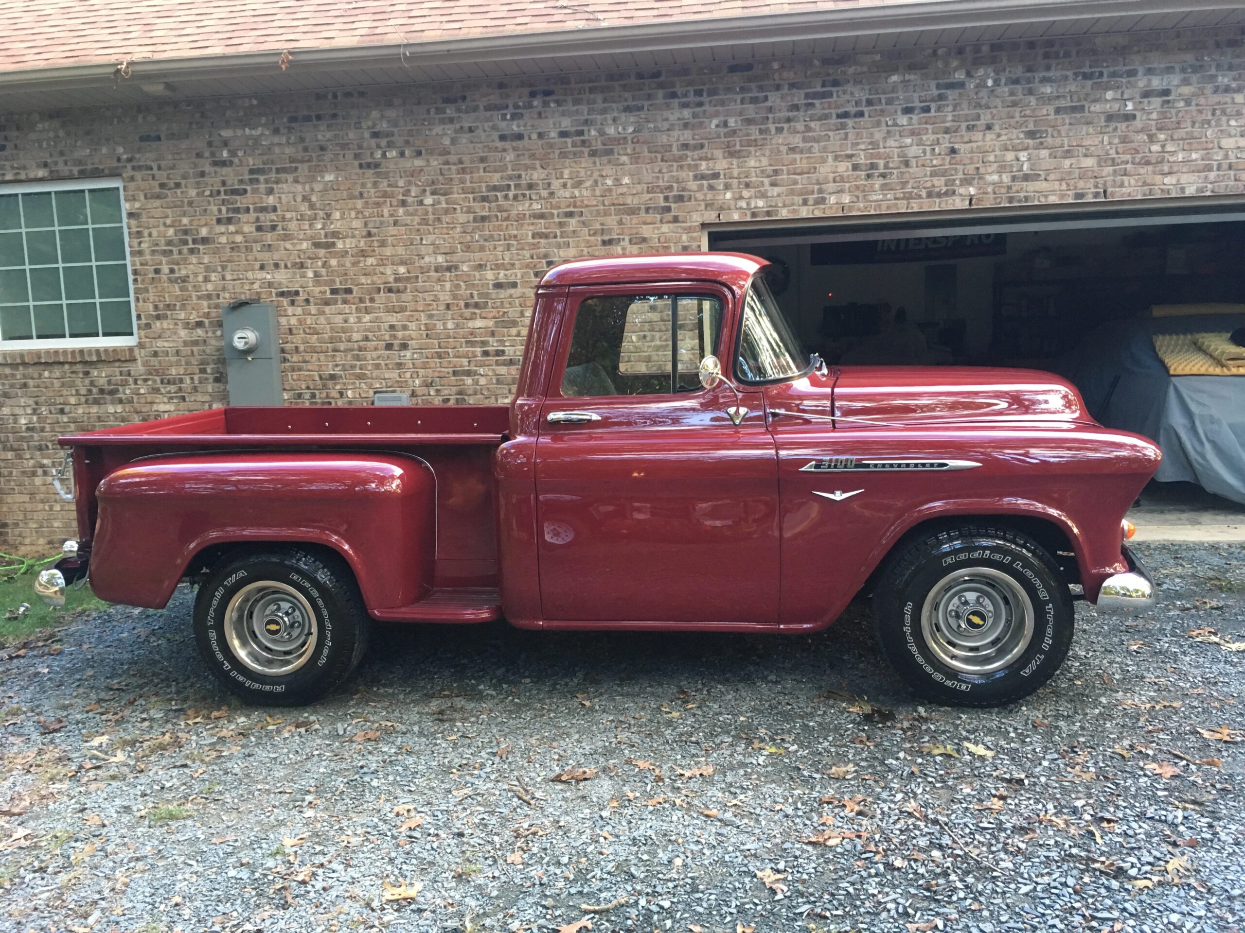 Chevrolet-3100-1956-Burgundy-Burgundy-7