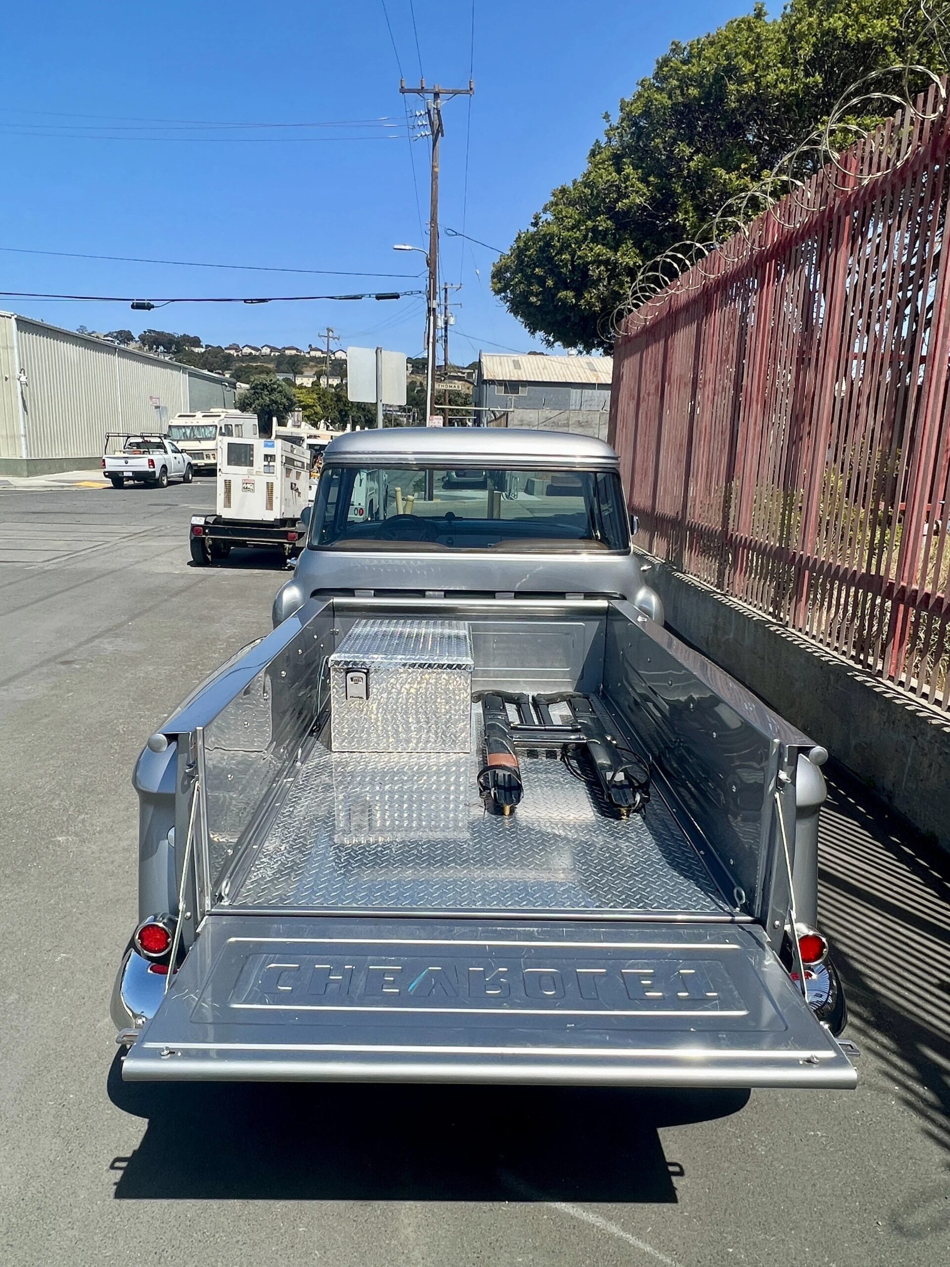 Chevrolet-3100-1956-Silver-Silver-1