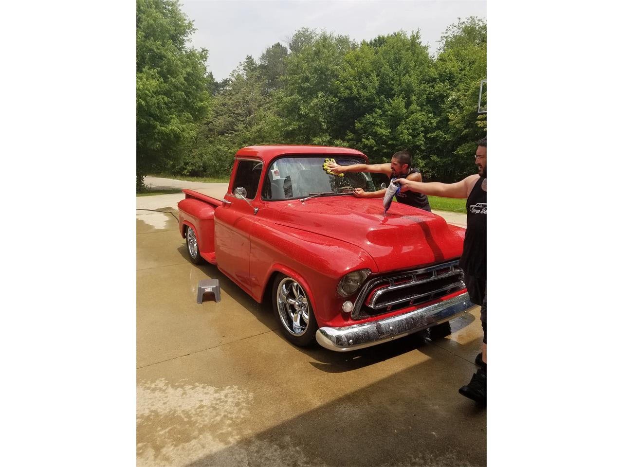 Chevrolet-3100-1957-Red-Brown-25