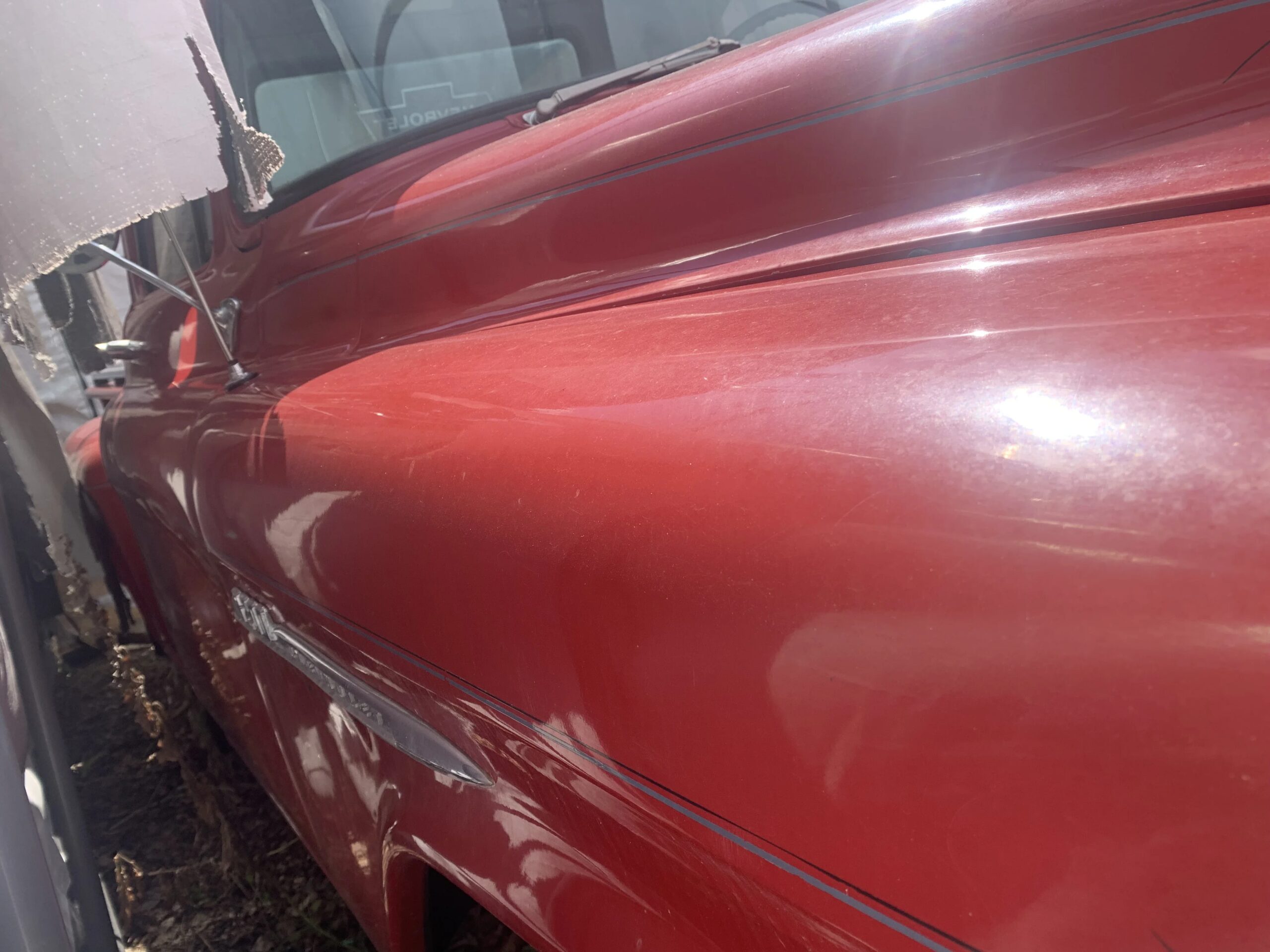Chevrolet-3200-1955-Red-Gray-11