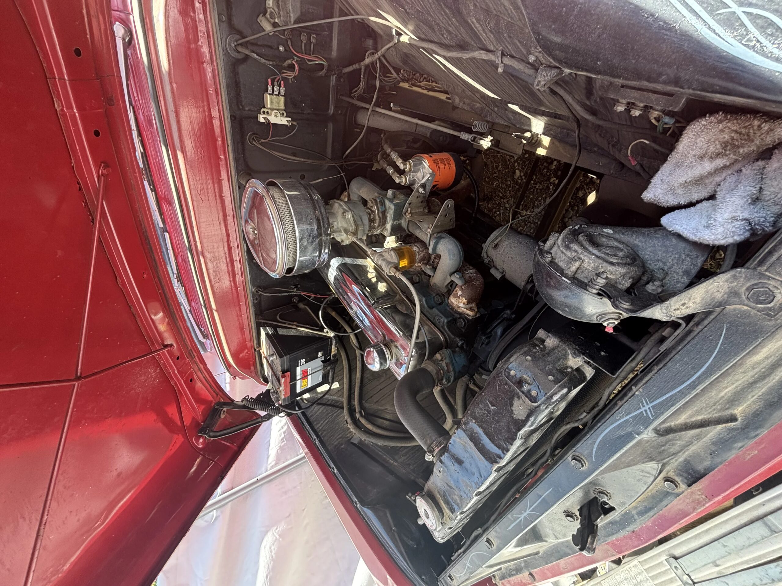 Chevrolet-3200-1955-Red-Gray-3