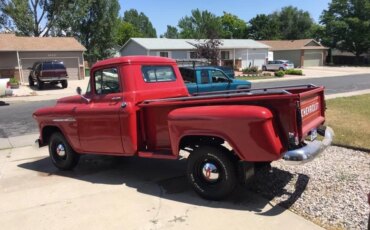 Chevrolet-3200-1955-Red-Gray