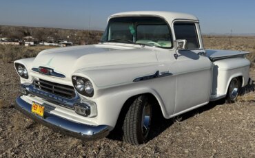 Chevrolet-Apache-1958-White-White