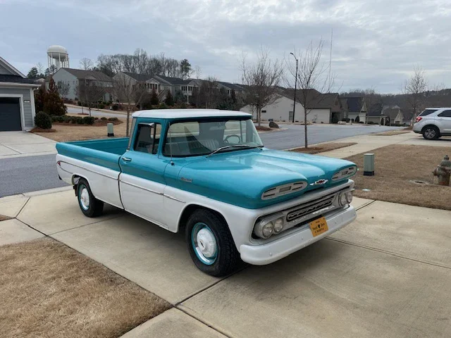 Chevrolet-Apache-1961-Turquoise-Gray