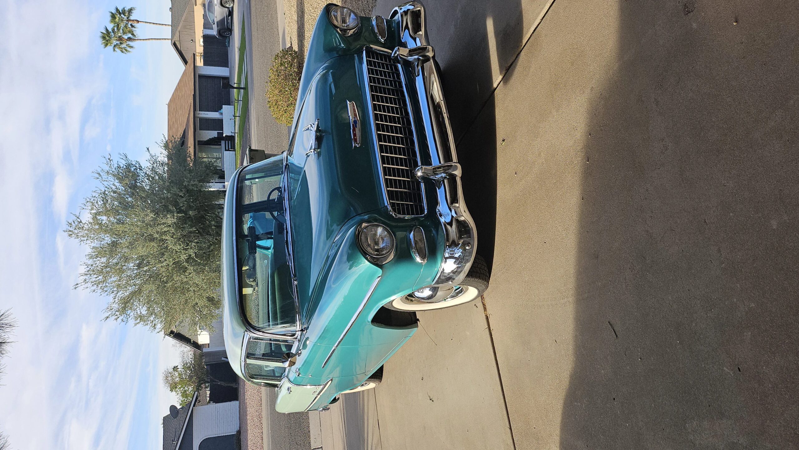 Chevrolet-Bel-air-1955-Green-Green-1