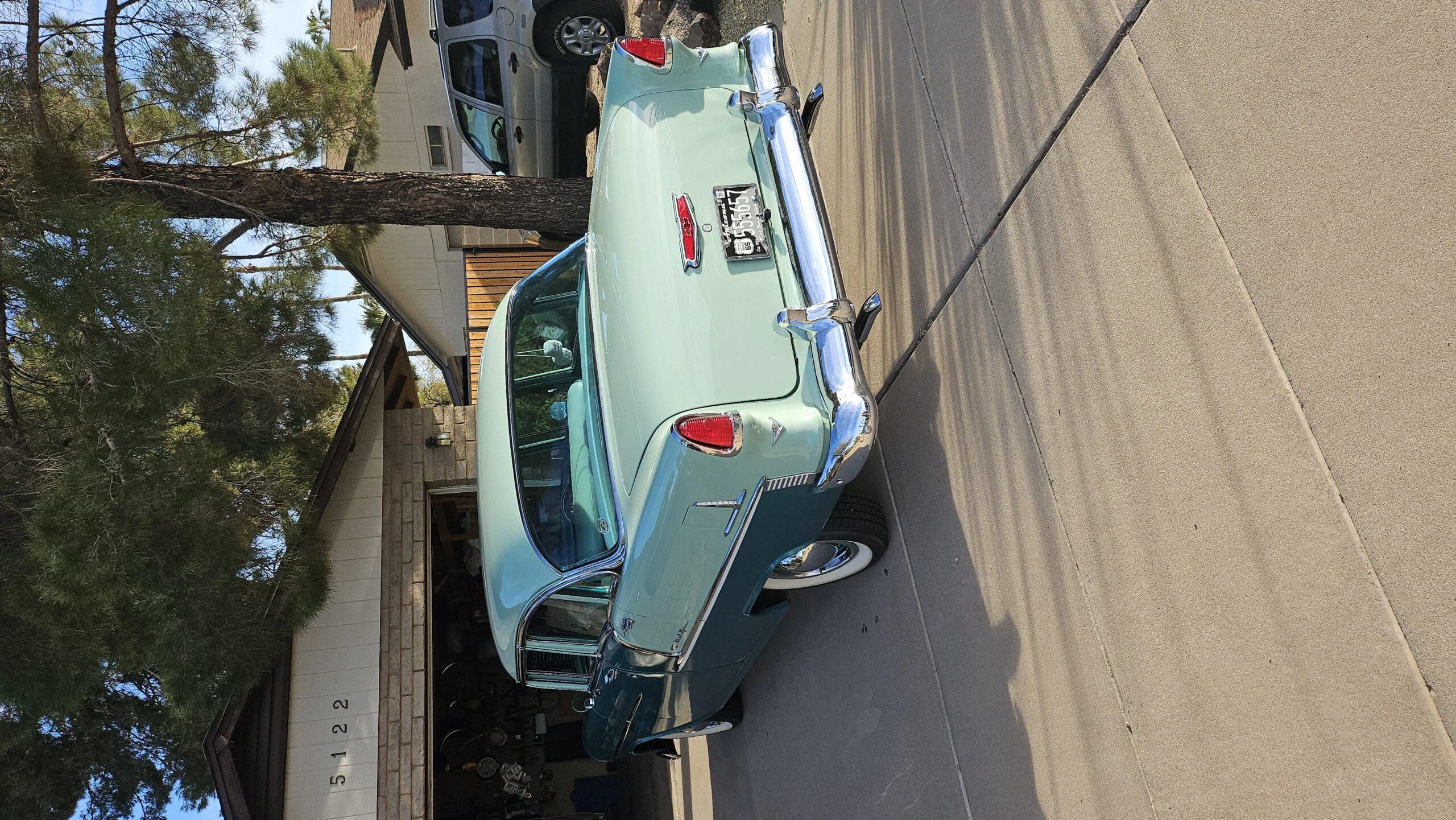 Chevrolet-Bel-air-1955-Green-Green-2