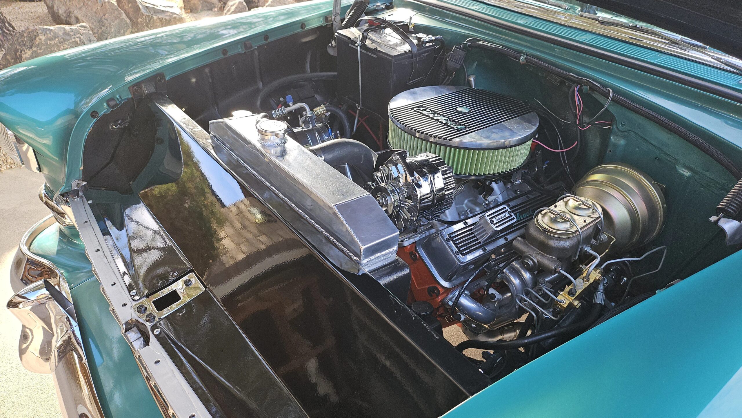 Chevrolet-Bel-air-1955-Green-Green-4