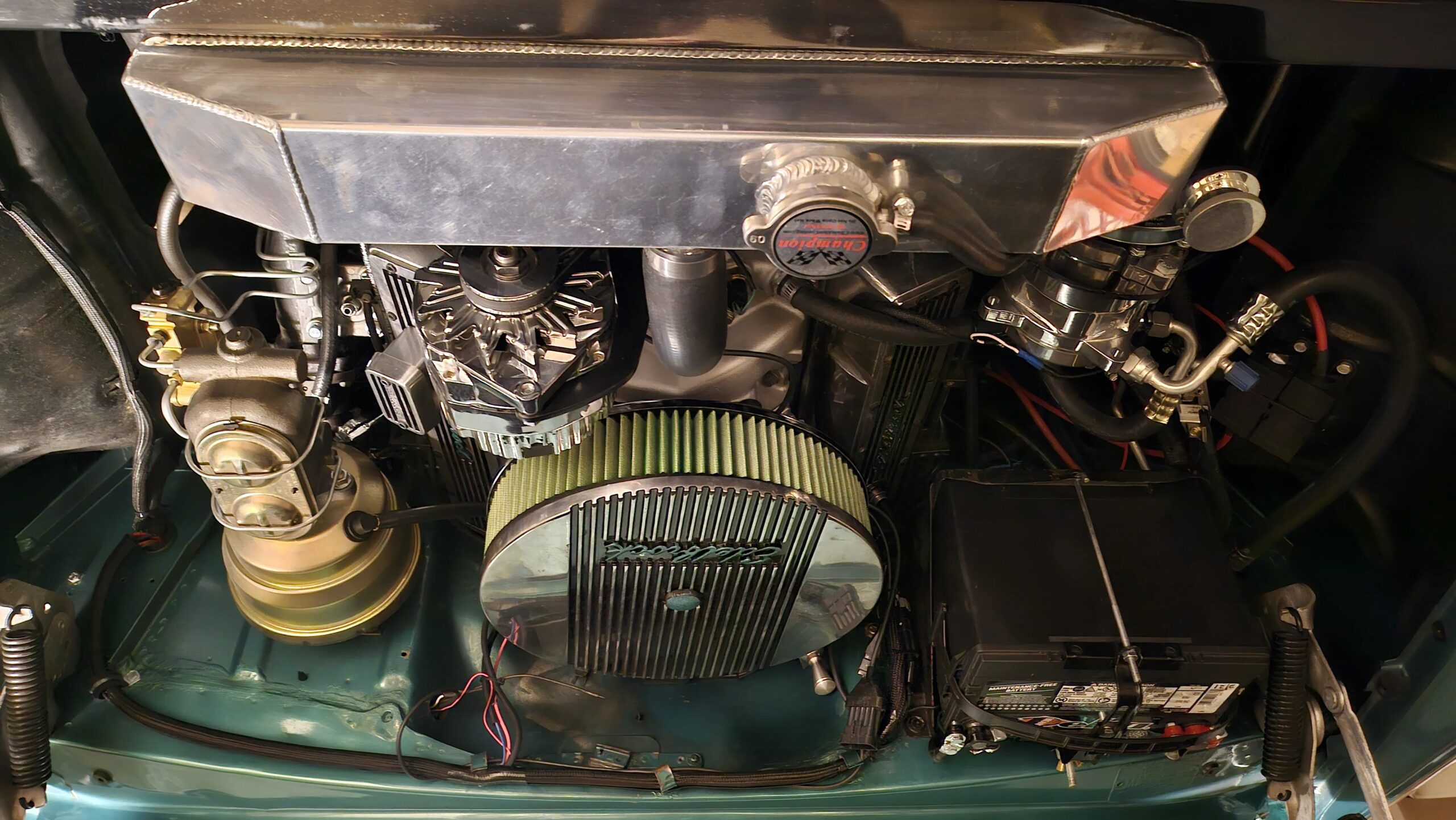 Chevrolet-Bel-air-1955-Green-Green-7