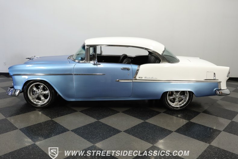 Chevrolet-Bel-air-1955-Light-Blue-Black-1