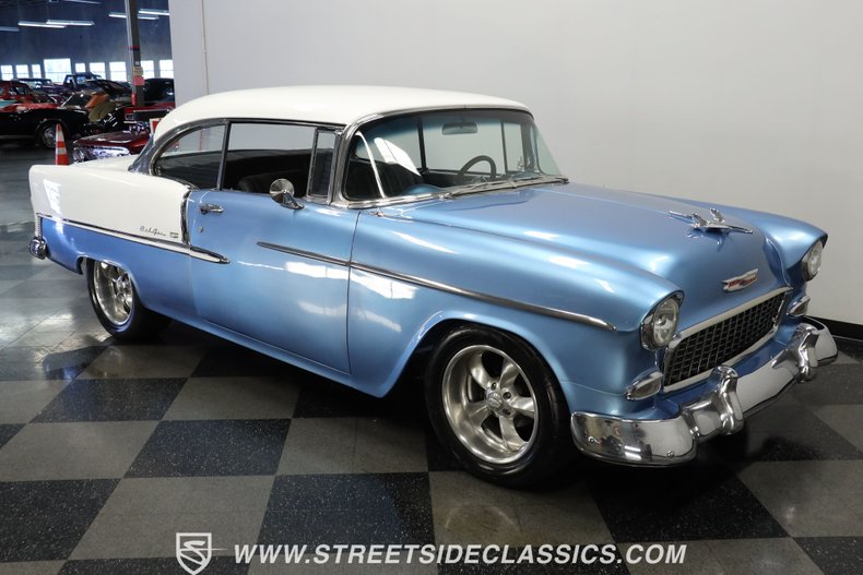 Chevrolet-Bel-air-1955-Light-Blue-Black-12