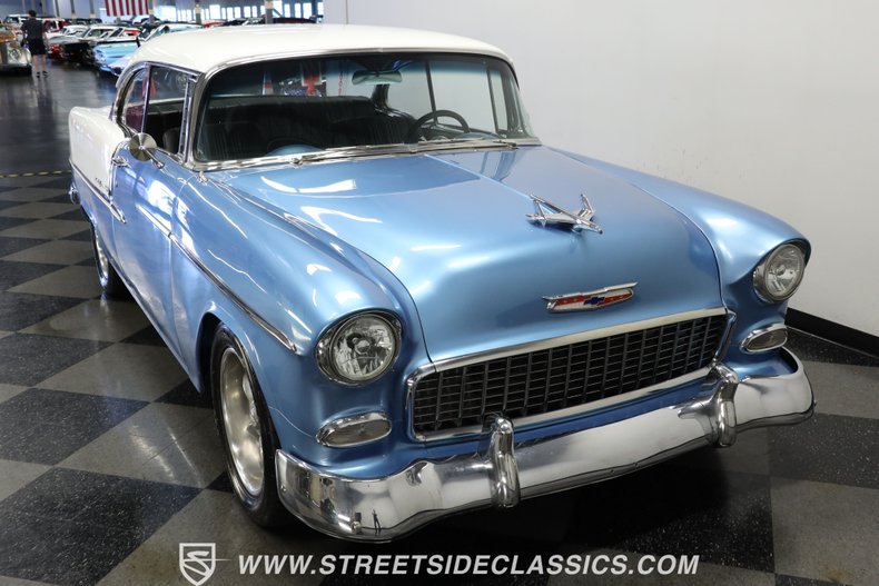 Chevrolet-Bel-air-1955-Light-Blue-Black-13