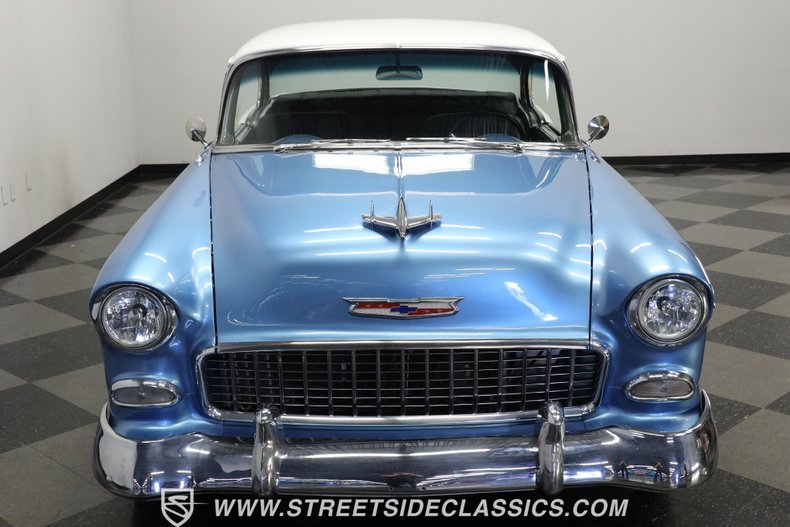 Chevrolet-Bel-air-1955-Light-Blue-Black-14