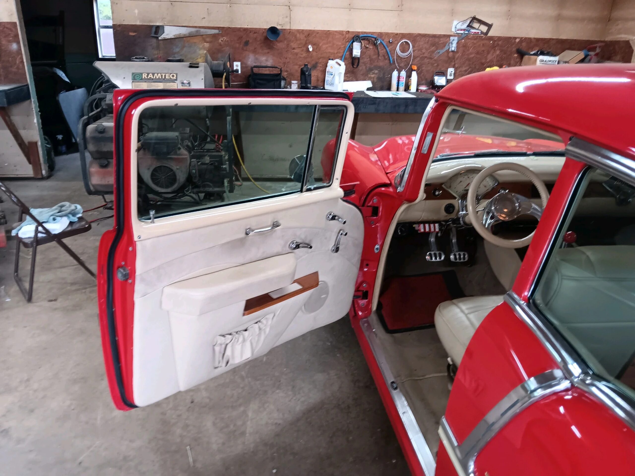 Chevrolet-Bel-air-1955-Red-Beige-9