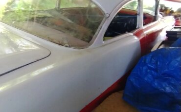 Chevrolet-Bel-air-1955-Red-Tan