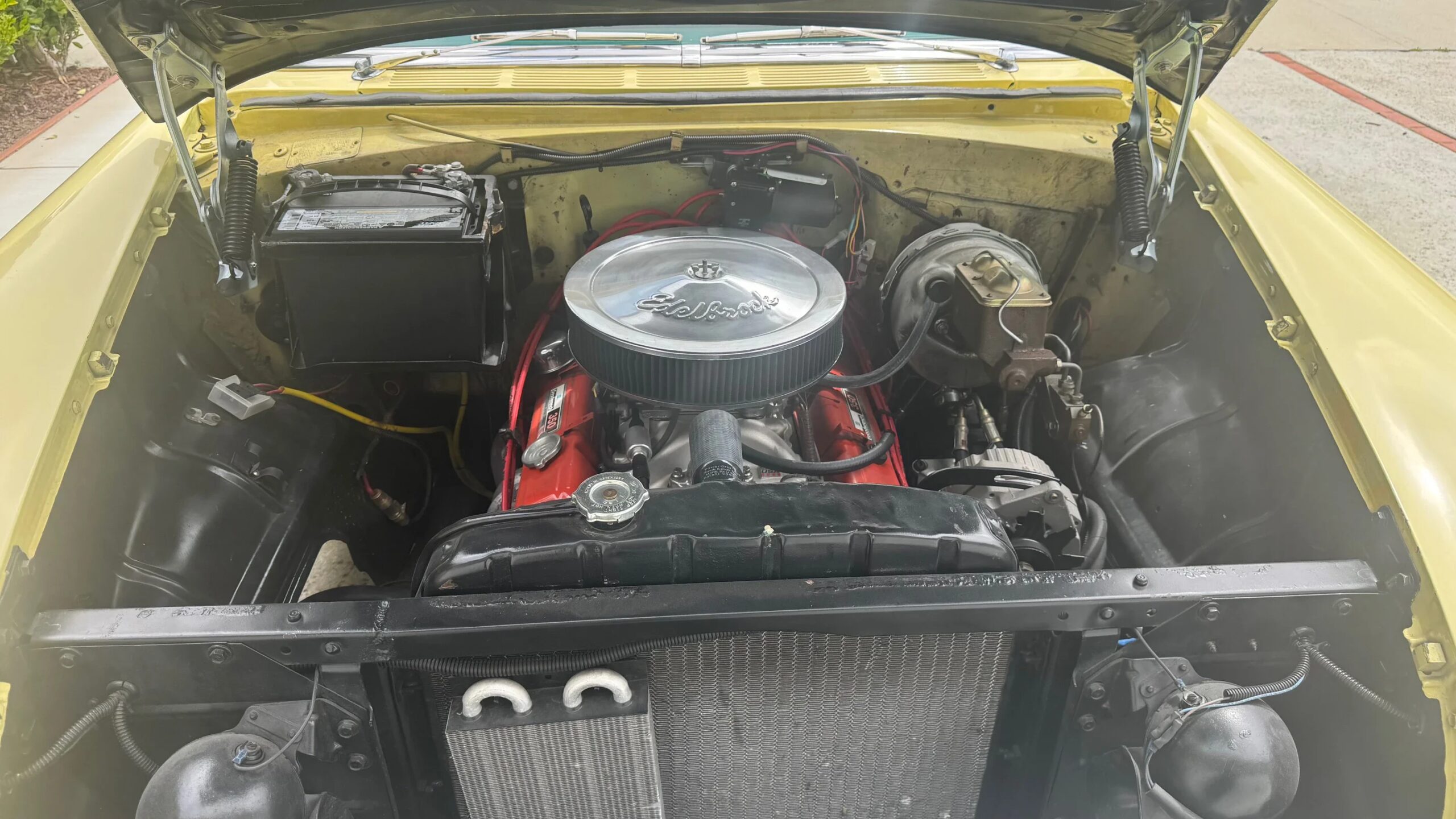 Chevrolet-Bel-air-1955-Yellow-Green-7