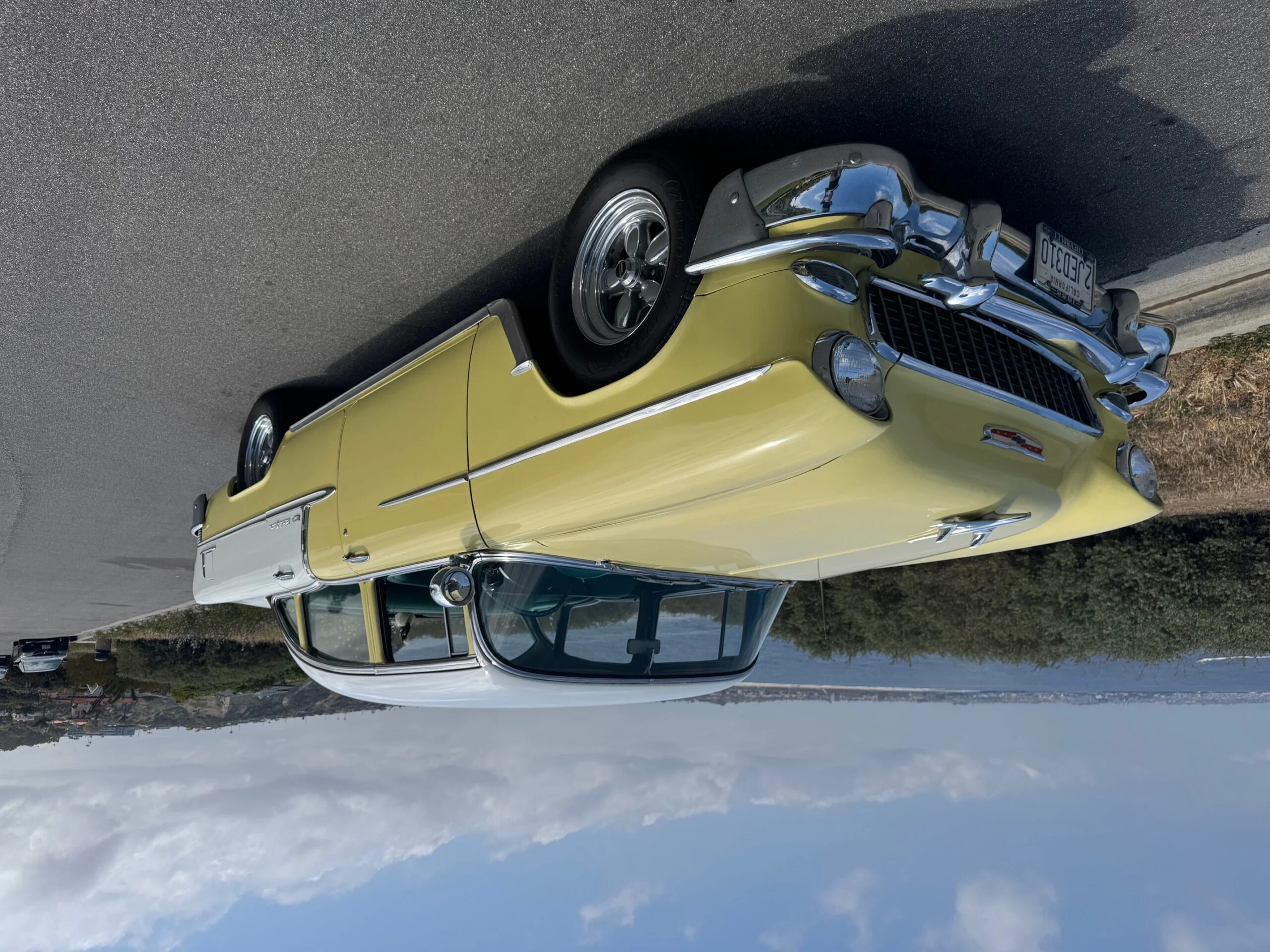 Chevrolet-Bel-air-1955-Yellow-Green-8