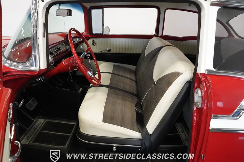Chevrolet-Bel-air-1956-Red-White-1