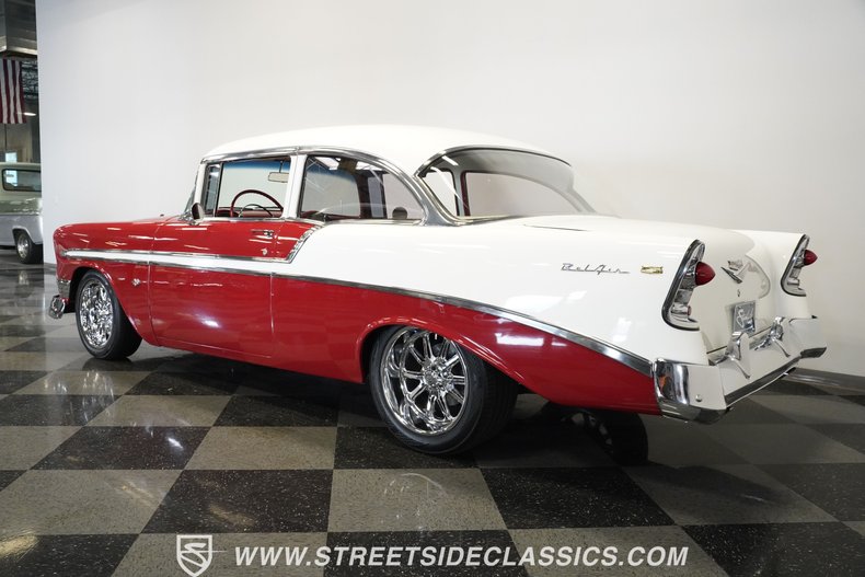 Chevrolet-Bel-air-1956-Red-White-13
