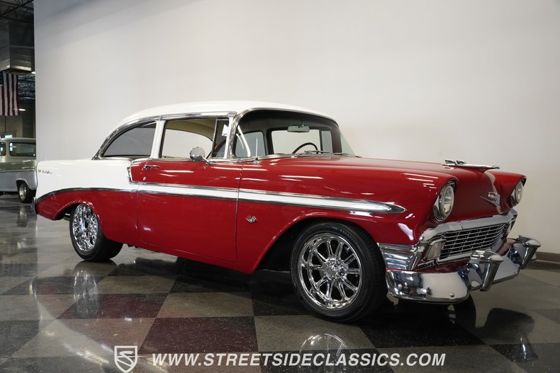 Chevrolet-Bel-air-1956-Red-White-22