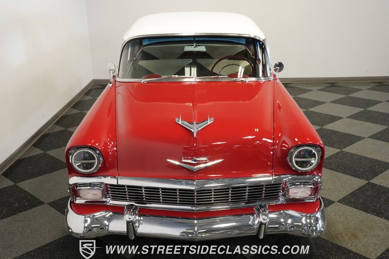 Chevrolet-Bel-air-1956-Red-White-24