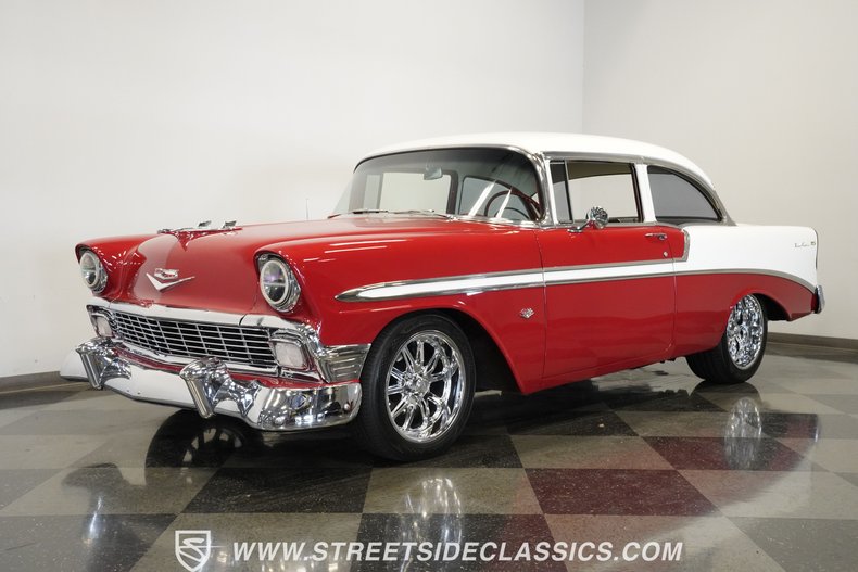Chevrolet-Bel-air-1956-Red-White-4