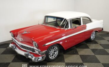 Chevrolet-Bel-air-1956-Red-White-5