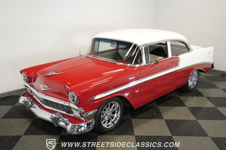 Chevrolet-Bel-air-1956-Red-White-5