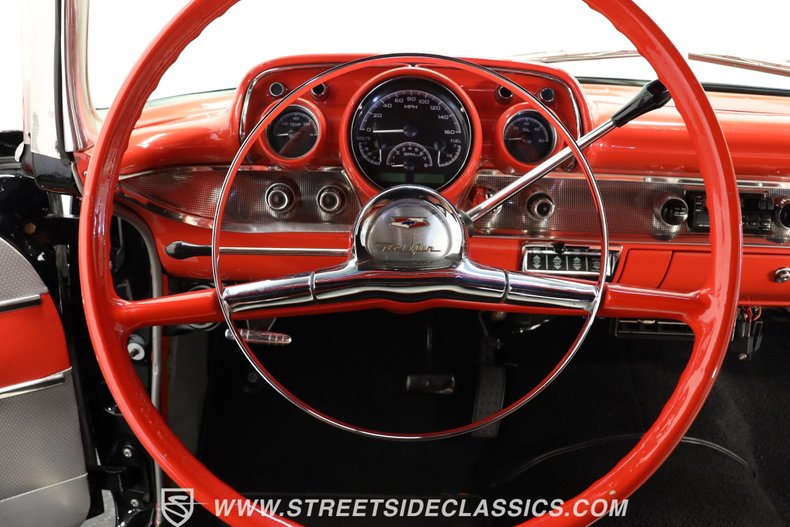 Chevrolet-Bel-air-1957-Black-Red-34