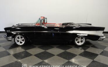 Chevrolet-Bel-air-1957-Black-Red