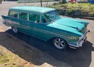 Chevrolet-Bel-air-1957-Green-Green-5