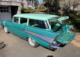 Chevrolet-Bel-air-1957-Green-Green-8
