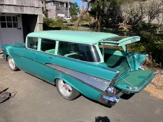 Chevrolet-Bel-air-1957-Green-Green-8